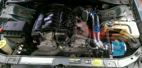 Cold Air Intake System with Heat Shield Kit + Filter Combo RED Compatible For 05-08 Magnum / 06-10 Charger / 08-10 Challenger / 05-10 Chrysler 300 3.5L V6 in Saudi Arabia