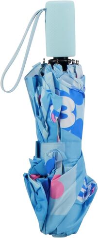 Concept One Disney Mickey Mouse Adult Rain Umbrella, Automatic Folding, Compact, Lightweight, Packable for Travel, 39 Inch Arc, Blue in Saudi Arabia