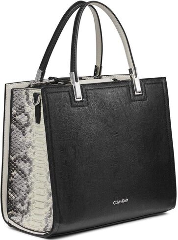 Calvin Klein womens Verne Triple Compartment Satchel in Saudi Arabia