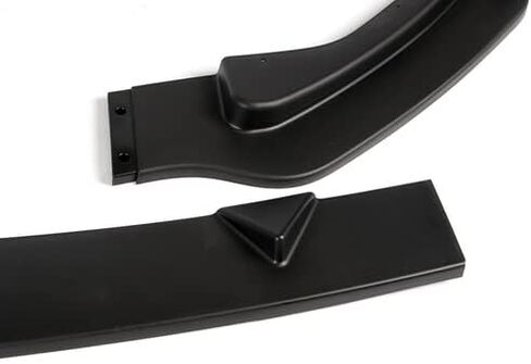 EPARTS 3 Pieces Front Bumper Lip Spoiler Side Body Kit Trim Protection Compatible with 2014-2017 Infiniti Q50, 2015 2016 (Matt Black) in Saudi Arabia