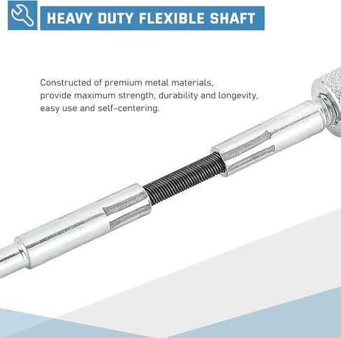ATPEAM 2-Piece Engine Cylinder Hone Adjustable Deglazer Adjustable 1-1/4" to 3-1/2" and 3/4" to 2-1/2" Diameter with Extra 6-Piece 220 Grit Stones in Kuwait