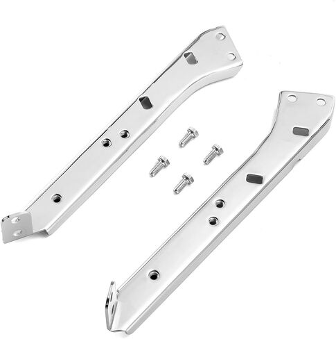 Wsays Saddlebag Rail Support Bracket Left and Right Side Compatible with Harley Touring Street Electra Road Glide Road King FLHT FLHR FLTR FLHX 1985-2008 in Saudi Arabia