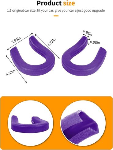Hoolcar Pink Tow Hook Covers Fit for 2014-2024 2025 Chevy Silverado/GMC-Sierra Front Bumper Tow Hooks Rubber Protector Trim Exterior Accessories in Saudi Arabia