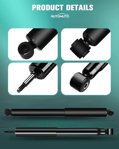 4x Struts AUTOMUTO Shock Absorbers Fits 1994-2001 for Dodge for Ram 1500,1994-2002 for Dodge for Ram 2500 with 344365 344376 Auto Shocks - Front Rear in Saudi Arabia