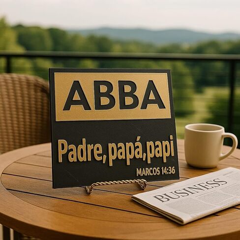 لوحة: ABBA - PADRE، PAPA، PAPI - صنع في الولايات المتحدة الأمريكية in Saudi Arabia