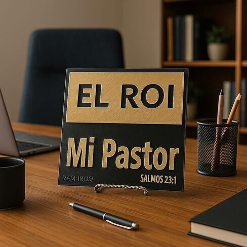 اللوحة: EL ROI - MI PASTOR - صُنعت في الولايات المتحدة الأمريكية in Saudi Arabia