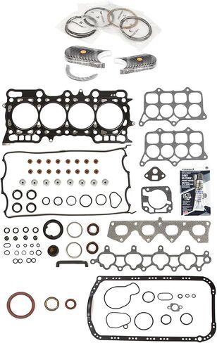 MA-4216958579-6 مجموعة حشية كاملة حلقات محامل متوافقة مع/لـ 93-96 Honda Prelude 2.2 H22A1 in Saudi Arabia