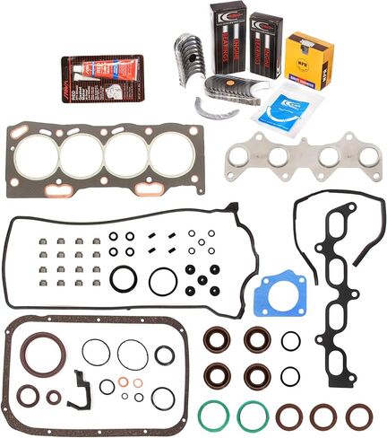 MA-4216957701-6 Full Gasket Set Bearings Rings Fit 95-98 Toyota Paseo Tercel 5EFE in Saudi Arabia