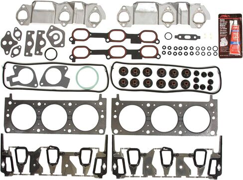 MA-5741117757-6 Full Gasket Set Bearings Rings Compatible With/For 99-03 Pontiac Buick Chevrolet Oldsmobile 3.4L in Saudi Arabia