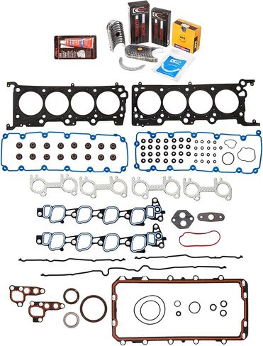 MA-4216959798-7 Full Gasket Set Bearings Rings Fit Ford E150 E250 E350 E450 Super Duty 5.4 SOHC in Saudi Arabia
