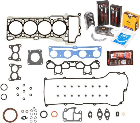 MA-4216958388-6 Full Gasket Set Bearings Rings Fit 00-06 Nissan Sentra QG18DE in Saudi Arabia