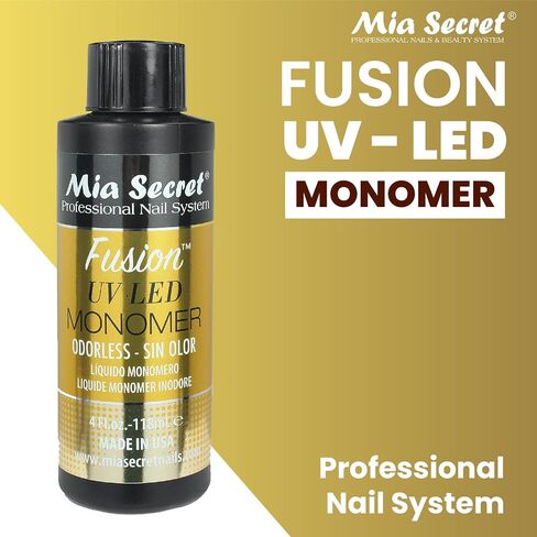Mia Secret ODORLESS FUSION UV LED MONOMER 2oz / 4oz (FUSION ODORLESS 4oz) in Saudi Arabia