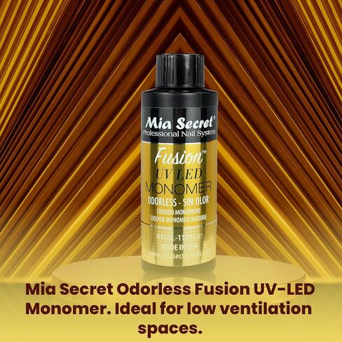 Mia Secret ODORLESS FUSION UV LED MONOMER 2oz / 4oz (FUSION ODORLESS 4oz) in Saudi Arabia