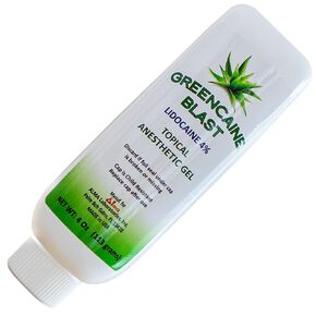 Blast Numbing Cream Lidocaine 4% Professional Size Large 4 Oz Tube Pain Relief with Infused Soothing Aloe Vera, Jojoba Oil, Maximum Strength Topical Anesthetic for Minor Skin Irritations.