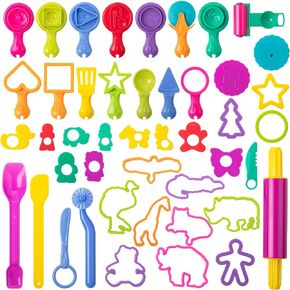 Mr. Pen- Play Dough Tools Kit, 45 Pcs, Playdough Toys, Playdough Sets for Kids, Playdough Accessories, Molds for Play Dough, Playdough Toys for Kids, Playdough Tool Set