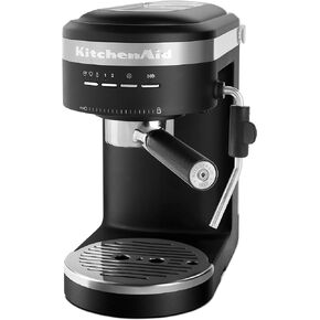 KitchenAid Metal Semi-Automatic Espresso Machine - KES6503,Black, 1.4 Liters