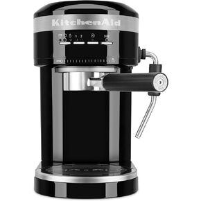 KitchenAid Metal Semi-Automatic Espresso Machine - KES6503,Black, 1.4 Liters