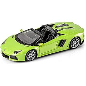 Maisto Assembly Line Lamborghini Aventador Roadster Die Cast Model Kit (1:24 Scale), Colors May Vary