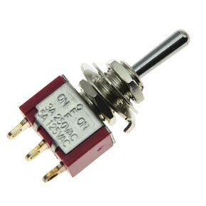 SALECOM 3X DPDT 6 Pin 3 Position ON/ON/ON Guitar Mini Toggle Switch Car/Boat Switches