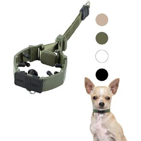 SVD.PET Dog Prong Collar for No-Pull Training, Quick-Release Buckle Adjustable Pinch Collar for Small Dogs (Army Green, Small Size)