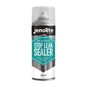 JENOLITE Stop Leak Sealer Spray | Waterproof Sealant | Fills, Seals & Stops Leaks | BLACK | 400ml (14 Ounces)