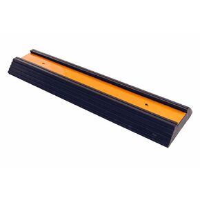 Vestil BS-36 Rubber Extruded Bumper Stop, Rectangular, 36" Length, 5-1/2" Width, 1-1/4" Depth
