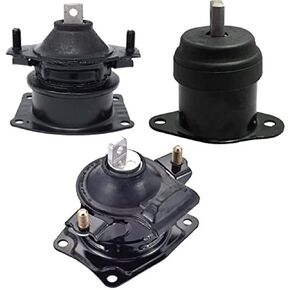 ENA Front Rear Engine Motor Mount Set of 3 Compatible with Acura 2004 2005 2006 2007 2008 TSX Accord 2.4L Replacement for A4516 A4517 A4526HY