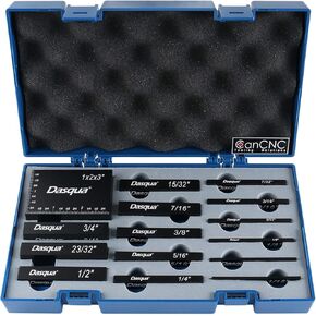 Accusize Industrial Tools 15pc Precision Setup Blocks, 1/16" to 3/4", Inch Size, 2800-0201 in Kuwait