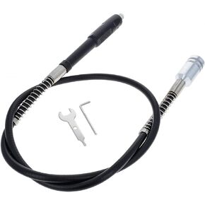 43" Universal 1/8 Flex Shaft Rotary Tool Extension Complete Set with Pen Grip for Dremel