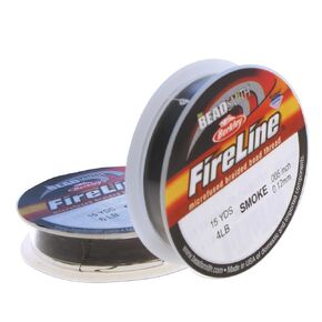 The Beadsmith Fireline by Berkley – Micro-Fused Braided Thread – 2-Pack, Crystal Color, 4lb. and 6lb. Test, 15 Yard Spools – Super Strong Stringing Material for Jewelry Making and Bead Weaving…