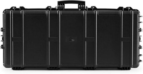 Waterproof TSA Approved Rifle Case with Customizable Foam - Tactical Gun Case, Protective Roller Rifle Hard Case with Foam IP67 Rating, for Hunting Equipment Travel, Airline Approved - 44x18.3x7 Inch in Saudi Arabia