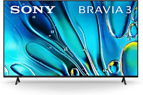 Sony 50 Inch 4K Ultra HD TV BRAVIA 3 LED Smart Google TV with Dolby Vision HDR and Exclusive Features for Playstation®5 (K-50S30), 2024 Model in Saudi Arabia