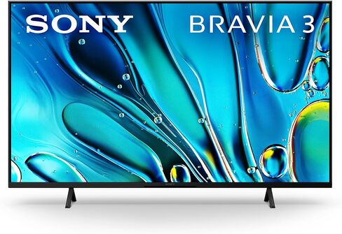 تلفزيون سوني 50 بوصة 4K الترا اتش دي BRAVIA 3 LED تلفزيون Google الذكي مع Dolby Vision HDR وميزات حصرية لجهاز Playstation®5 (K-50S30)، موديل 2024 in Kuwait