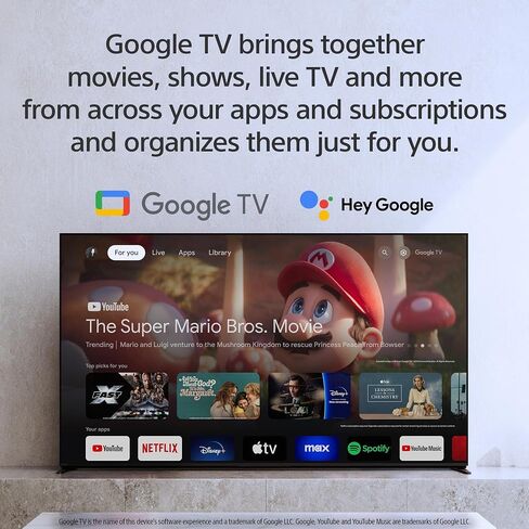 تلفزيون سوني 50 بوصة 4K الترا اتش دي BRAVIA 3 LED تلفزيون Google الذكي مع Dolby Vision HDR وميزات حصرية لجهاز Playstation®5 (K-50S30)، موديل 2024 in Kuwait