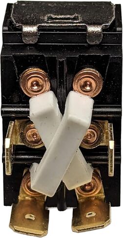 On-Off-On Toggle Switch Compatible with Ultra-Fab UF38-944016 UF38-944014 UF38-944017 A-Frame, 2007 Keystone Hornet Electric Trailer Tongue Jacks 38-75-1037, 4-Pin, 20A 125V AC, UL Listed in Saudi Arabia