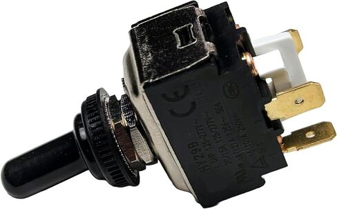 مفتاح تبديل التشغيل والإيقاف متوافق مع Ultra-Fab UF38-944016 UF38-944014 UF38-944017 A-Frame، 2007 Keystone Hornet Electric Trailer Tongue Jacks 38-75-1037، 4-Pin، 20A 125V AC، مدرج في قائمة UL in Kuwait