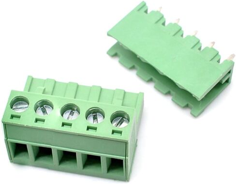 Oiyagai 10 Set 6-Pin 5.08mm Pitch ذكر أنثى PCB برغي محطة كتلة in Kuwait