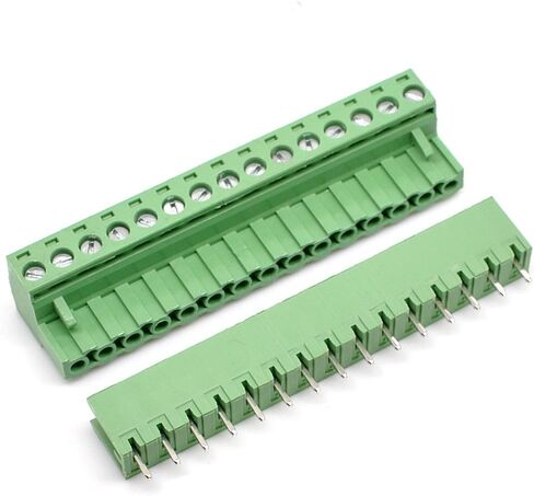 Oiyagai 10 Set 6-Pin 5.08mm Pitch ذكر أنثى PCB برغي محطة كتلة in Kuwait