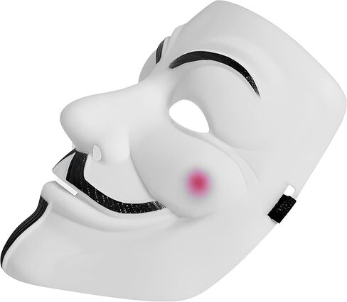 أناقة ثورية: قناع V متوافق مع Vendetta Hacker in Kuwait