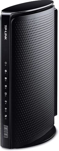 راوتر مودم كابل واي فاي لاسلكي TP-Link TC-W7960 DOCSIS3.0 بسرعة 300 ميجا بت في الثانية لـ Comcast XFINITY، كابل Time Warner، Cox Communications، Charter، Spectrum in Saudi Arabia