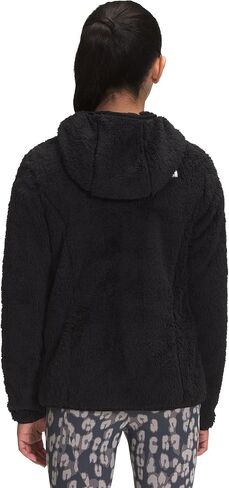 جاكيت Suave Oso بغطاء للرأس للفتيات من The North Face بسحاب كامل، TNF أسود، S in Saudi Arabia