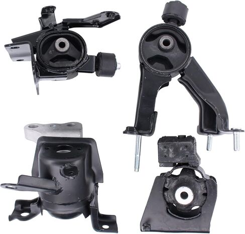 NewYall 1.8L محرك المحرك جبل ومجموعة جبل ناقل الحركة الأوتوماتيكي لبونتياك فيبي 1.8L 2009-2010 لتويوتا كورولا ماتريكس 1.8L 2009-2013 in Kuwait