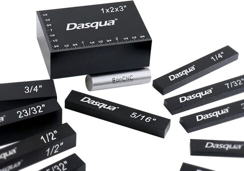 Accusize Industrial Tools 15pc Precision Setup Blocks, 1/16" to 3/4", Inch Size, 2800-0201 in Kuwait