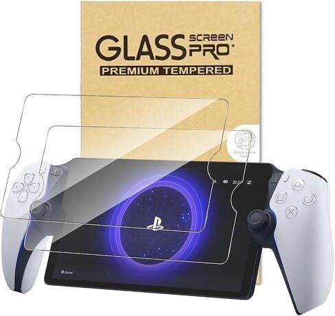 عبوتان من واقي الشاشة لجهاز Sony Playstation PS5 Portal 8 بوصة، مضاد للخدش، مضاد لبصمات الأصابع، صلابة 9H [وضوح HD] مضاد للخدش خالٍ من الفقاعات لجهاز Sony Playstation PS5 Portal 8 بوصة 2023. in Saudi Arabia