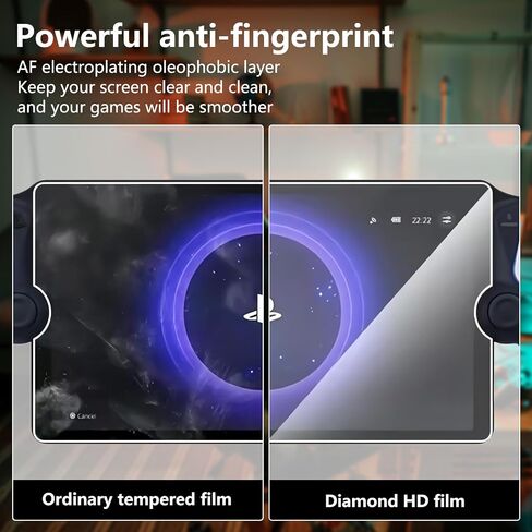 عبوتان من واقي الشاشة لجهاز Sony Playstation PS5 Portal 8 بوصة، مضاد للخدش، مضاد لبصمات الأصابع، صلابة 9H [وضوح HD] مضاد للخدش خالٍ من الفقاعات لجهاز Sony Playstation PS5 Portal 8 بوصة 2023. in Saudi Arabia