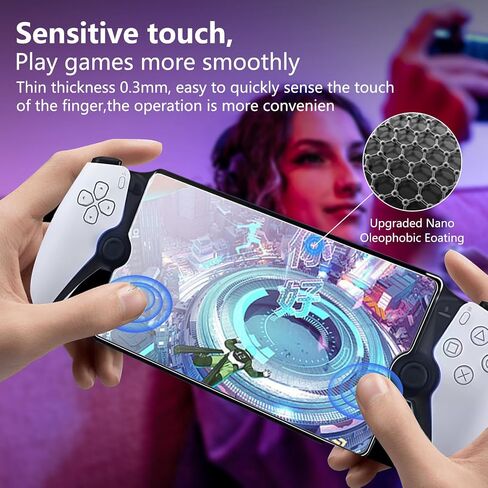 عبوتان من واقي الشاشة لجهاز Sony Playstation PS5 Portal 8 بوصة، مضاد للخدش، مضاد لبصمات الأصابع، صلابة 9H [وضوح HD] مضاد للخدش خالٍ من الفقاعات لجهاز Sony Playstation PS5 Portal 8 بوصة 2023. in Saudi Arabia