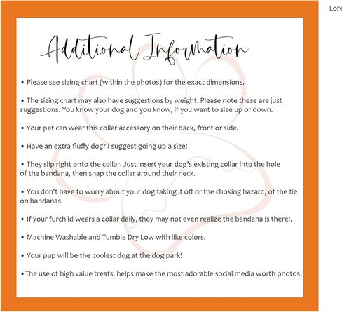 Beer Over the Collar Dog Bandana That Slips onto Their Existing Collar Size (X-Small) in Kuwait