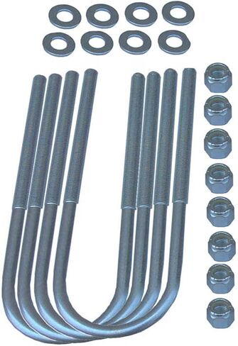 Rubicon Express RE2440 Rear M20 U-Bolt Kit for Jeep CJ in Kuwait