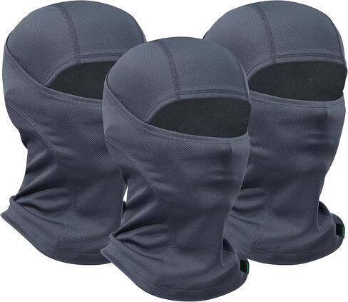 Balaclava Ski Mask 3 Pieces Full Face Cover for Men and Women Breathable Full Face Mask for Skiing Outdoor Sports in Kuwait