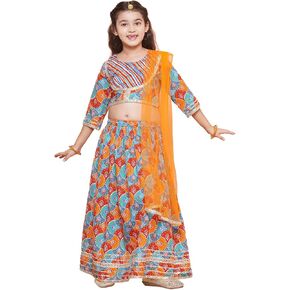 ملابس AJ DEZINES ADIVA الهندية للفتيات من Lehenga Choli للأطفال in Kuwait